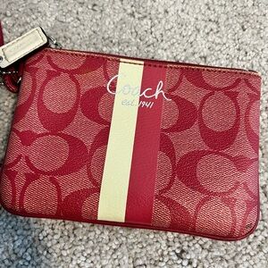 Coach Pink Wristlet
